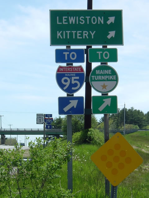 US 1 south at I-495/Maine Tpk - Falmouth
